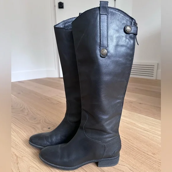 Sam Edelman Penny Leather Riding Boot - Picture 10 of 12